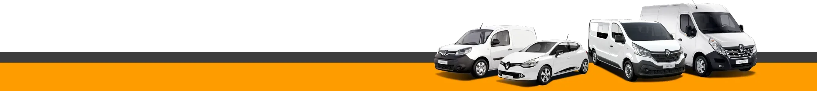 Renault Kangoo, Clio, Trafic et Master : les quatre gabarits de la flotte Bizbeecar